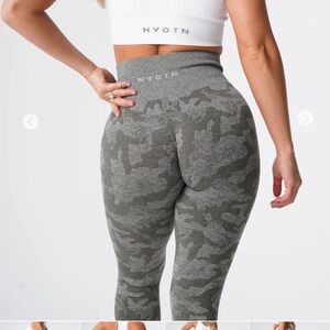 NVGTN XL Khaki Camo Leggings